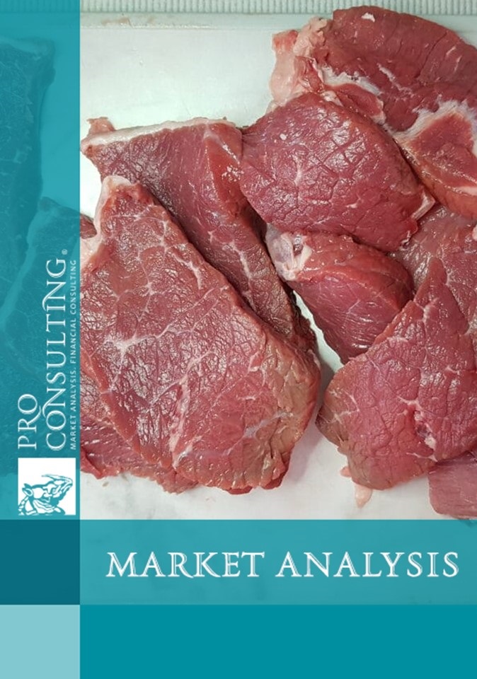 Market research report on the beef in Ukraine, Israel, China and MENA countries. 2021 year